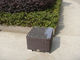 Wicker / Cane / Rattan Sun Lounger Storage Box For Balcony / Lawn
