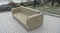 Round wicker rattan garden outdoor sofa set high-end quality sofa set