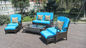 6pcs patio rattan furniture
