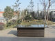 Modern Luxury Wicker Rattan Garden Dining Sets With Aluminum Frame
